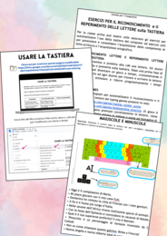 Attività di videoscrittura per la scuola primaria - Modulo 1: La tastiera