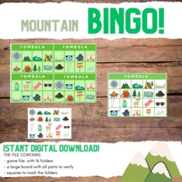 Tombola della montagna_ Mountain bingo!