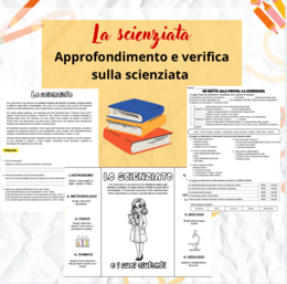 Lo scienziato - Approfondimento teorico e verifica