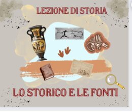 LO STORICO E LE FONTI - video lezione di storia - classe terza