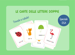 Le carte delle lettere doppie