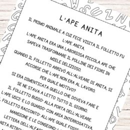 Storie dell'alfabeto per la classe prima