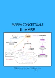 Mappa concettuale il mare