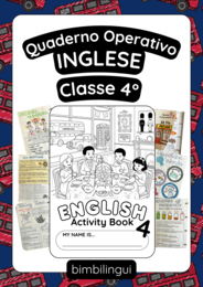 QUADERNO OPERATIVO INGLESE 4 - classe QUARTA Primaria
