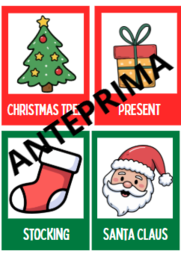 Christmas - flashcards e bingo