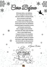 Filastrocca "CARA BEFANA" di Gianni Rodari