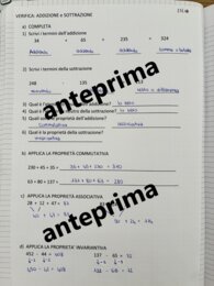 Quaderno MATEMATICA classe TERZA (seconda parte)
