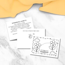 Lavoretto "Api e impollinazione scuola primaria"