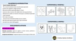 DUE MONDI SPECIALI: GLI ANIMALI E I VEGETALI