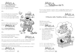 Tabelline canterine - libro con canzoni