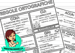 SCHEMA COMPLETO DELLE REGOLE DI ORTOGRAFIA 📄