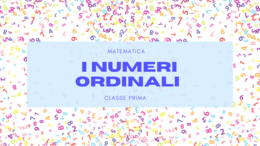 I numeri ordinali
