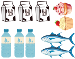Food - Math Market da plastificare