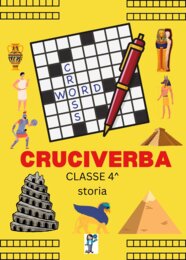 CRUCIVERBA STORIA- CLASSE QUARTA