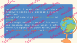 Materiali geografia classe terza