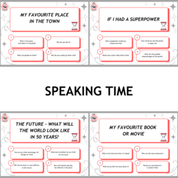 Speaking - 50 topics