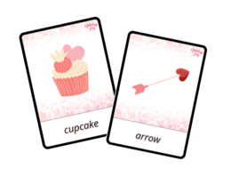 Valentine’s Day for Preschoolers - San Valentino per il bambino dell'asilo - scheda di lavoro per bambini della scuola materna per sviluppare le competenze lessicali e il pensiero logico. Attività legate a San Valentino, vocabolario, sudoku, il gioco I S