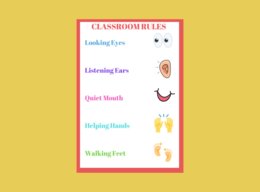 Regole della classe in Inglese