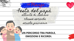 Festa del papà. Attività di italiano classe seconda scuola primaria