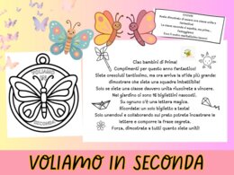 Caccia al tesoro in classe prima: VOLIAMO IN SECONDA