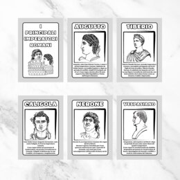 Imperatori Romani scuola primaria - Libretto da stampare