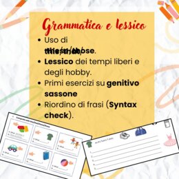 English Test Unit 3: Free Time & Hobbies (Kit Completo con Audio a 2 velocità)