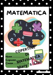 Copertine di Matematica