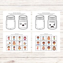 I barattoli delle emozioni - Gioco didattico