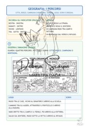 Geografia :percorsi
