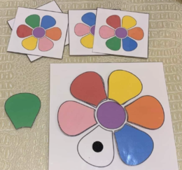 Attività: Copia da modello - Fiore