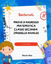 Prova d'ingresso matematica classe seconda