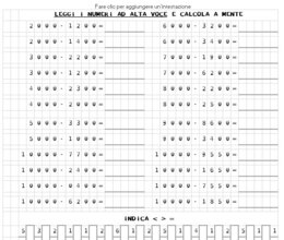 XLS operazioni 3/4 primaria CASUALE