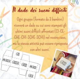 Il dado dei suoni difficili - italiano in prima e seconda