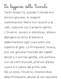 Leggenda della Primula
