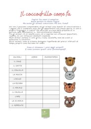I versi degli animali