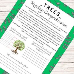 Comprensione del testo in inglese - Alberi