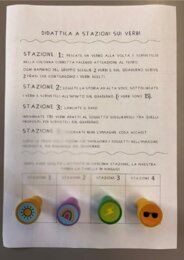 Didattica a stazioni sui verbi