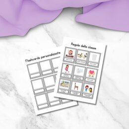 Flashcards delle regole classe prima
