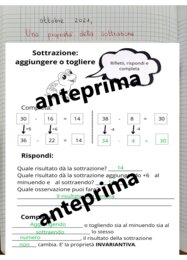 Quaderno MATEMATICA classe TERZA (seconda parte)