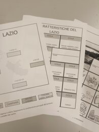 Lazio - geografia semplice