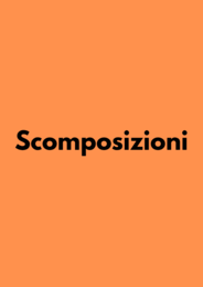 Scomposizioni
