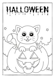 Halloween da colorare