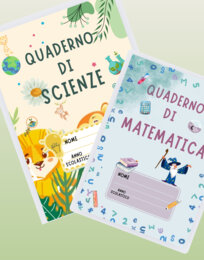 COPERTINE MATEMATICA E SCIENZE - BACK TO SCHOOL