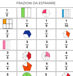 TOMBOLA DELLE FRAZIONI 25 CARTELLE