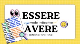 Modo indicativo di ESSERE e AVERE