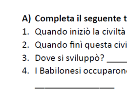 🏛️ Verifica di Storia Accessibile: I Babilonesi | Test Inclusivo e Semplificato