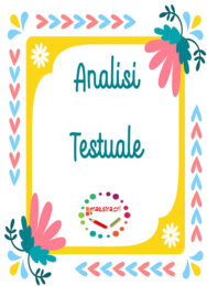 Analisi testuale - Ricordi d'estate