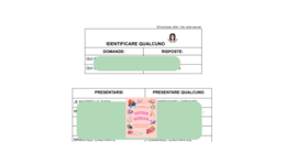 IDENTIFICARE QUALCUNO + PRESENTARSI E PRESENTARE QUALCUNO