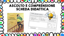 A letto, piccolo mostro! - scheda didattica comprensione