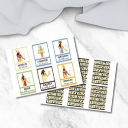 Flashcards sulle Divinità dell'Antico Egitto